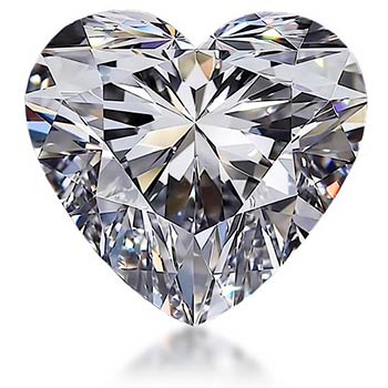 heart shaped lab grown diamonds