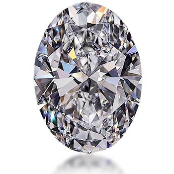 oval shaped lab grown diamonds