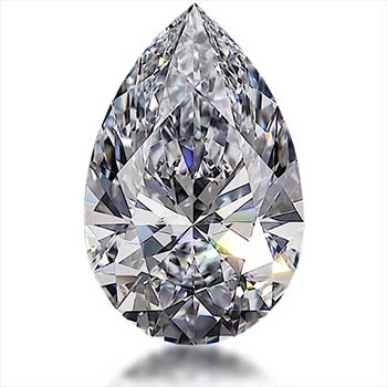 pear shaped lab grown diamonds