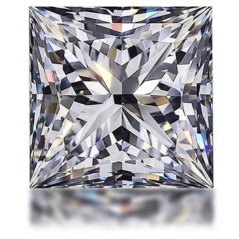 princess shaped lab grown diamonds