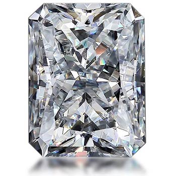 radiant shaped lab grown diamonds